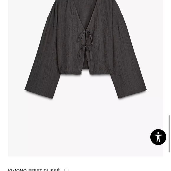 Zara Black Women's Beach Cover-Up Set - Picture 3 of 4